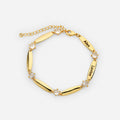 Personalized Bars Crystal Bracelet