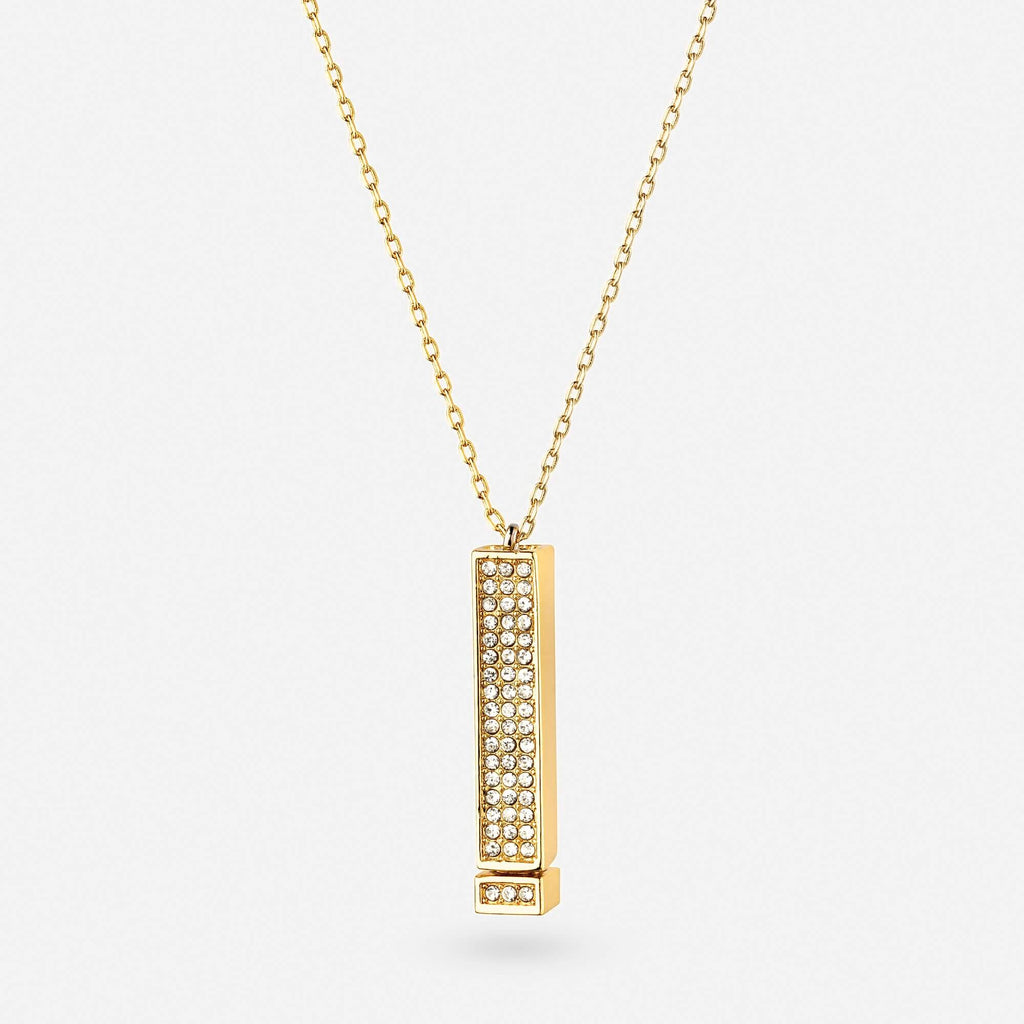 "I Love You" Necklace - Solid Gold
