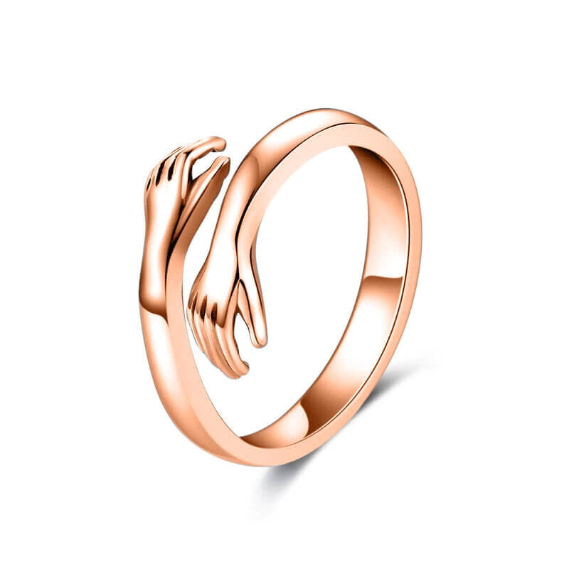 Hug Ring - Solid Gold