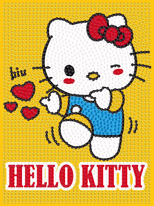 DM_20260815001537_010 Kitty Children's Cartoon Diamond Painting 17×22 - Image 1