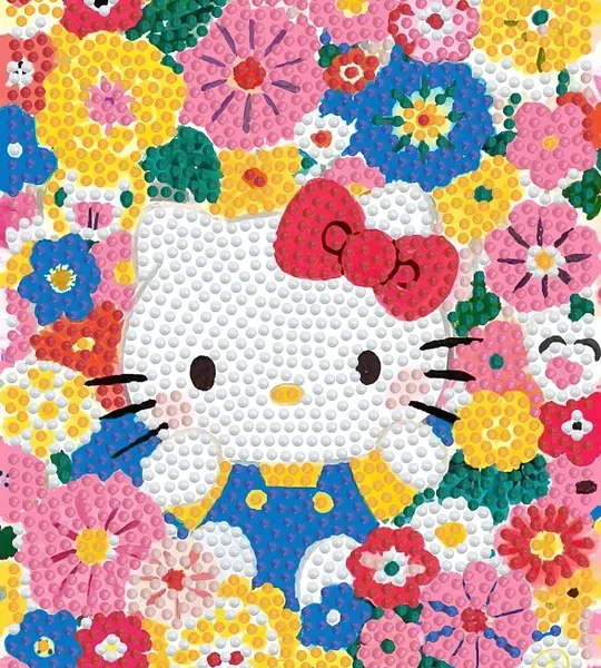 Kitty Children's Cartoon Diamond Painting 17×22